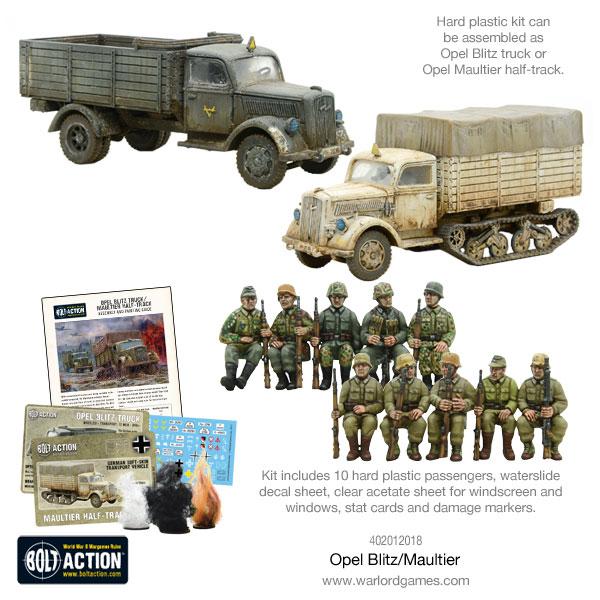 German Opel Blitz/Maultier Truck 2