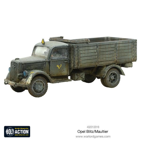 German Opel Blitz/Maultier Truck 3