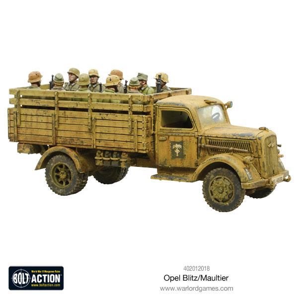 German Opel Blitz/Maultier Truck 6