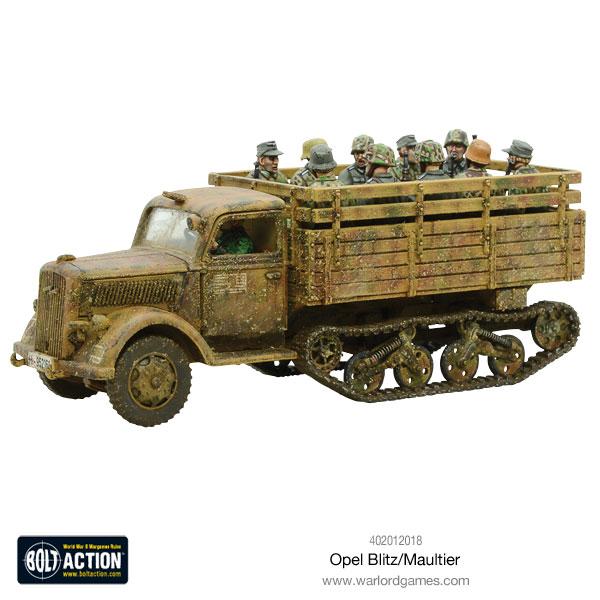 German Opel Blitz/Maultier Truck 7