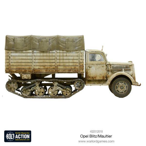 German Opel Blitz/Maultier Truck 9