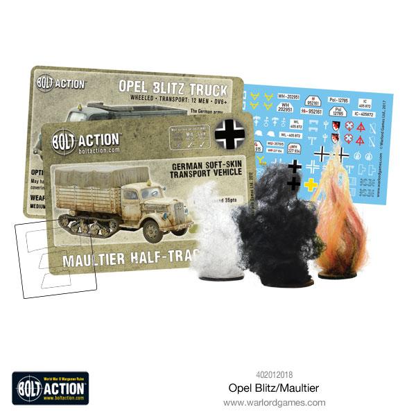 German Opel Blitz/Maultier Truck 13