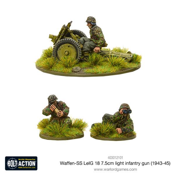 Waffen-SS LeIG 18 7.5cm light infantry gun (1943-45) 2