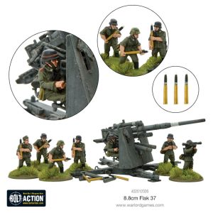 German Army 8.8cm Flak 37 1