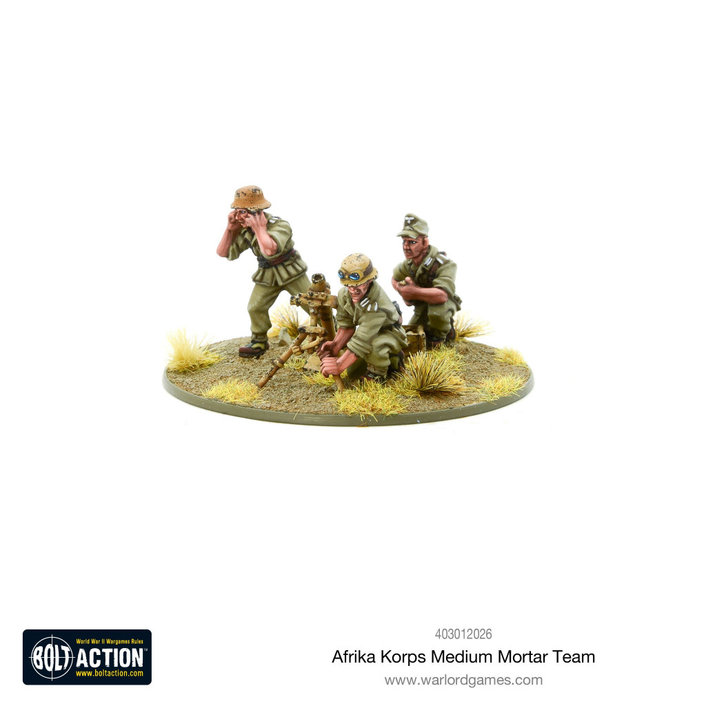 Afrika Korps Medium Mortar Team 3