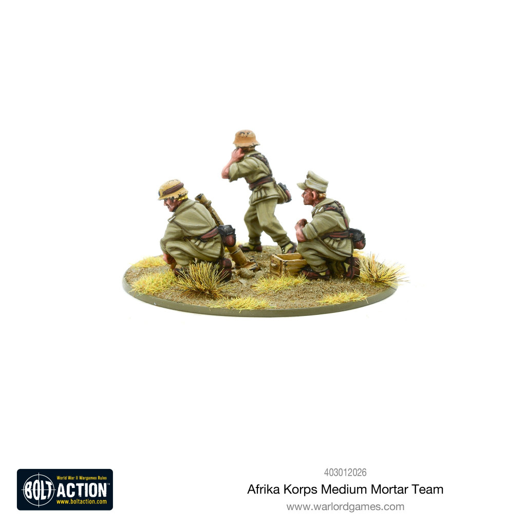 Afrika Korps Medium Mortar Team 4