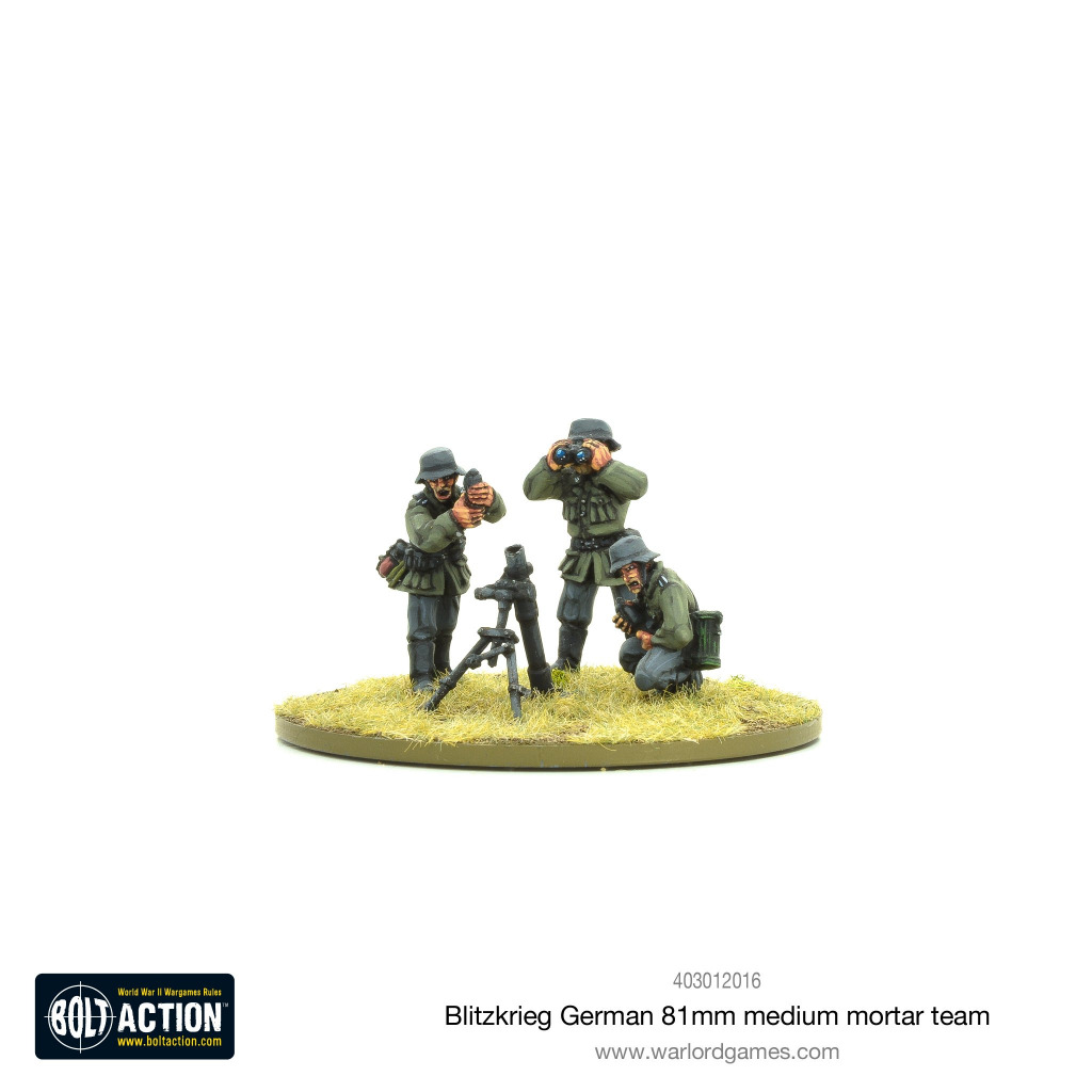 Blitzkrieg German Medium Mortar Team (1939-42) 2