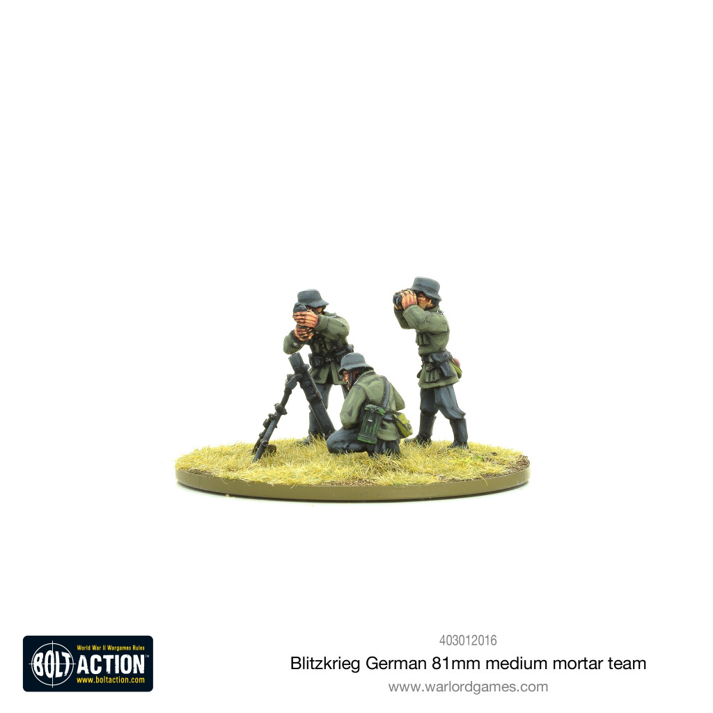 Blitzkrieg German Medium Mortar Team (1939-42) 3
