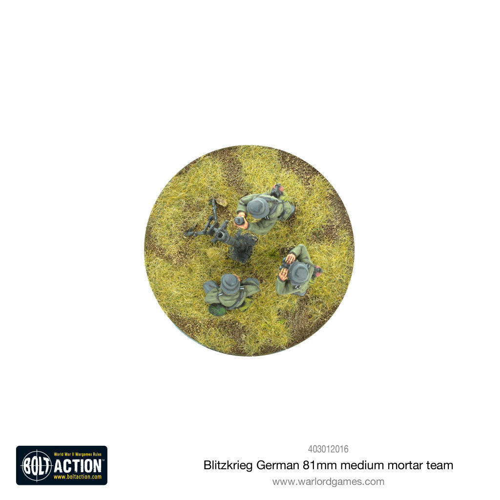 Blitzkrieg German Medium Mortar Team (1939-42) 4