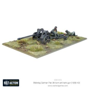 Blitzkrieg German Pak 38 5cm Anti-Tank Gun (1941-42) 1