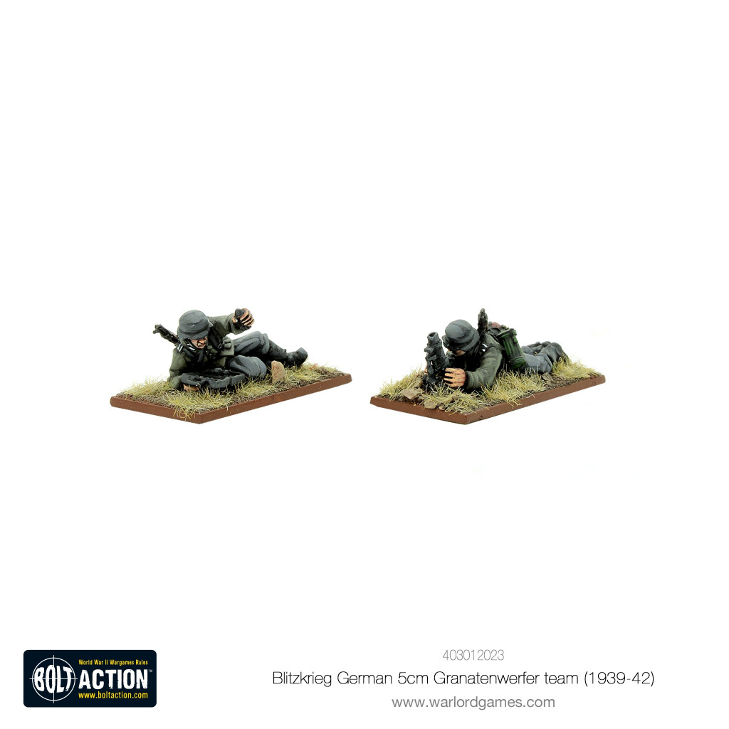 Blitzkrieg German 5cm Granatenwerfer team (1939-42) 1