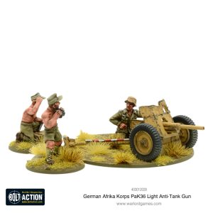 Afrika Korps Pak 36 light anti-tank gun 1