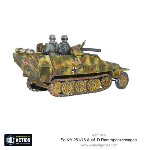 German Sd.Kfz 251/16 Ausf D Half Track"Flammpanzerwagen" 5