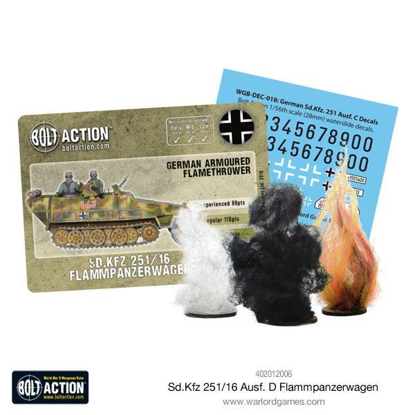 German Sd.Kfz 251/16 Ausf D Half Track"Flammpanzerwagen" 9
