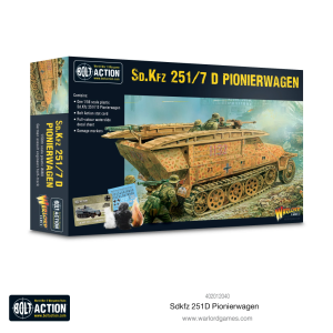 German Sd.Kfz 251/7 Ausf D Half Track "Pionierwagen" 1