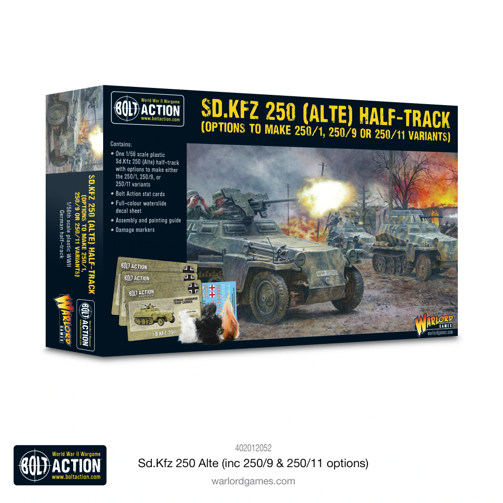 German Sd.Kfz 250 Alte (Options for 250/1, 250/9 & 250/11) 1