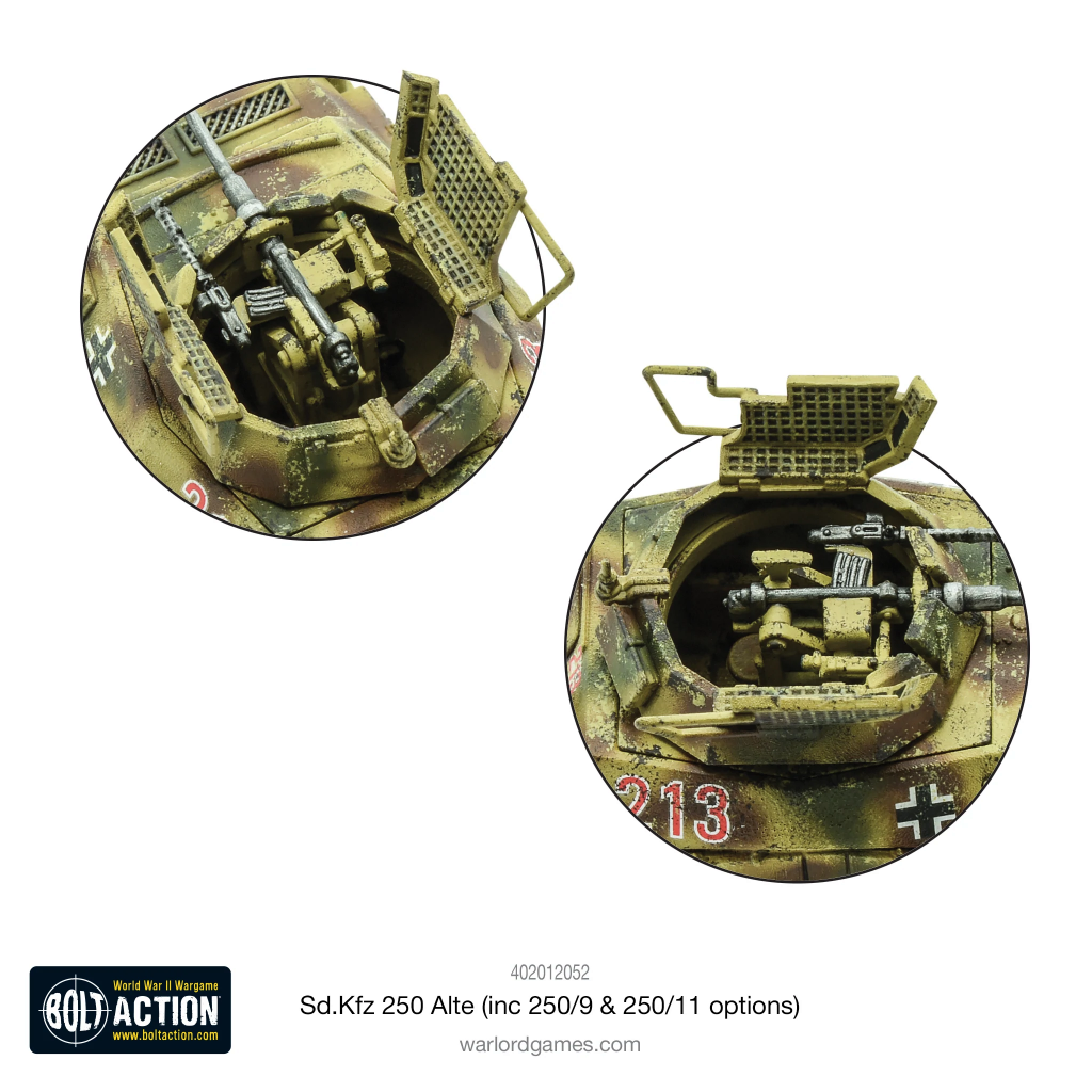 German Sd.Kfz 250 Alte (Options for 250/1, 250/9 & 250/11) 4