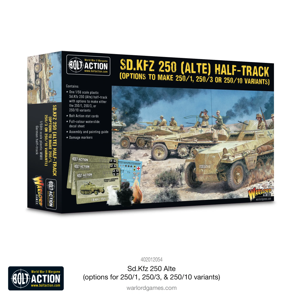 German Sd.Kfz 250 Alte (Options for 250/1, 250/3 or 250/10) 1