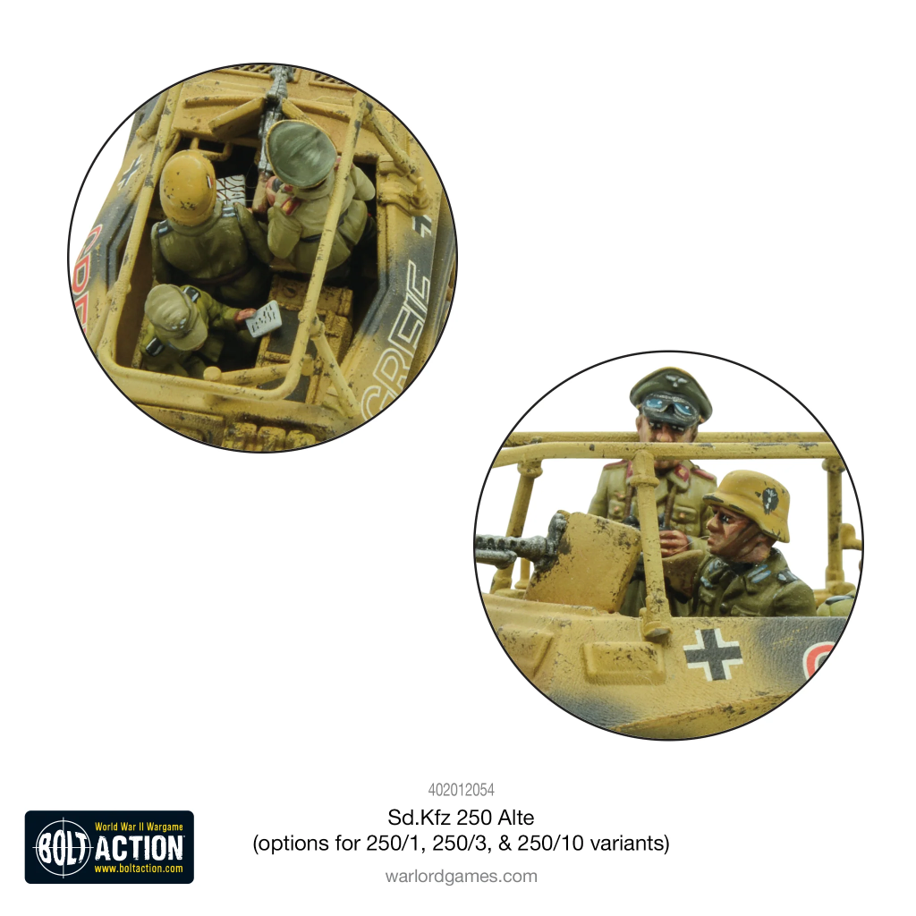 German Sd.Kfz 250 Alte (Options for 250/1, 250/3 or 250/10) 6