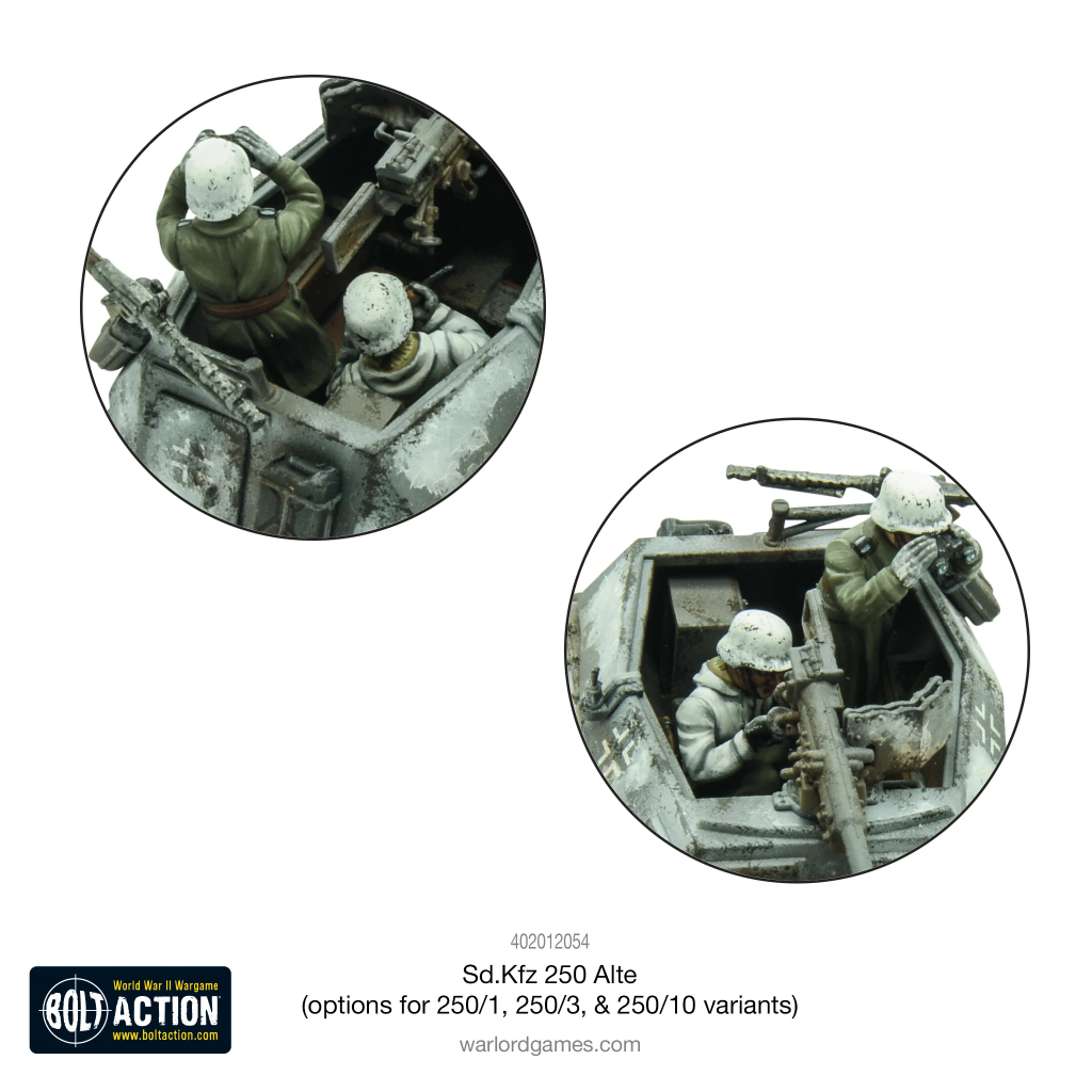 German Sd.Kfz 250 Alte (Options for 250/1, 250/3 or 250/10) 11