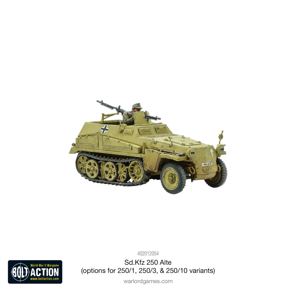 German Sd.Kfz 250 Alte (Options for 250/1, 250/3 or 250/10) 12