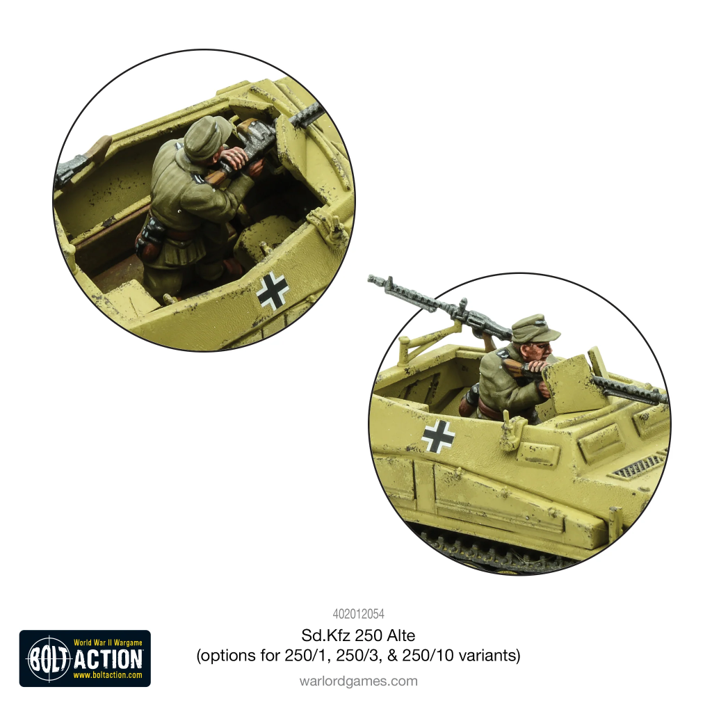 German Sd.Kfz 250 Alte (Options for 250/1, 250/3 or 250/10) 16