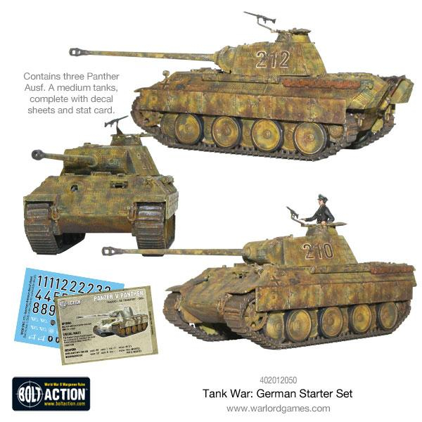Tank War: German starter set 4
