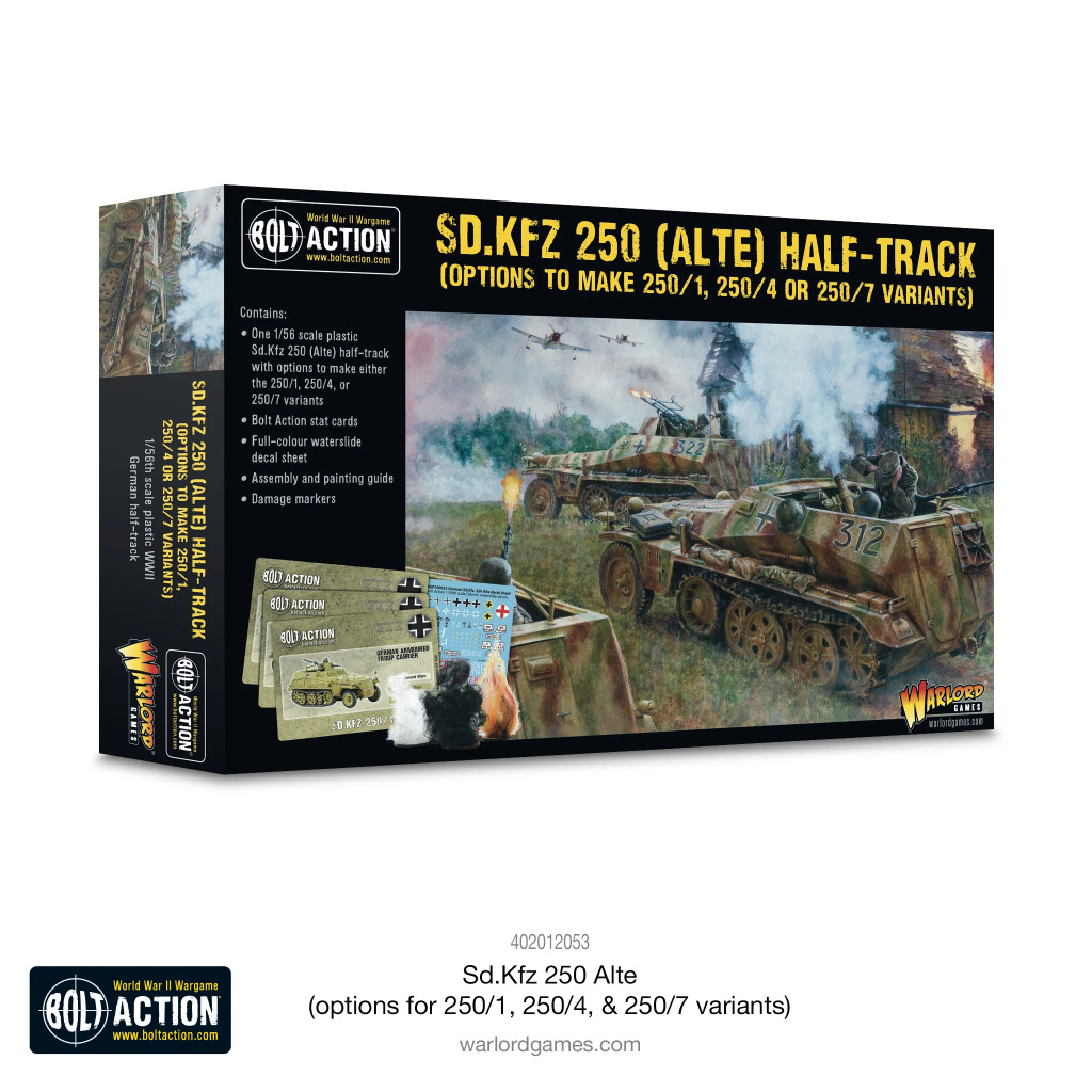 German Sd.Kfz 250 Alte (Options for 250/1, 250/4 & 250/7) 1