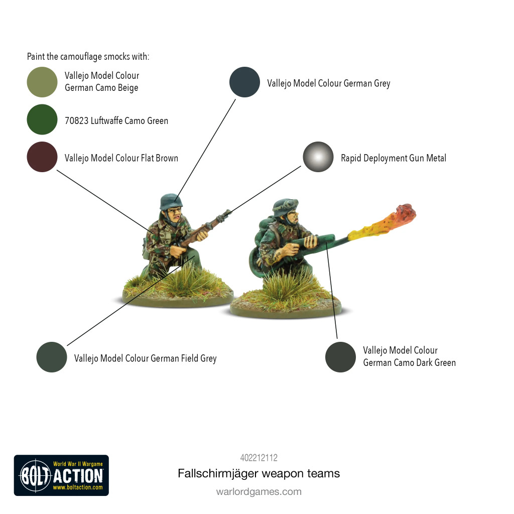 German Fallschirmj�ger weapons teams 3