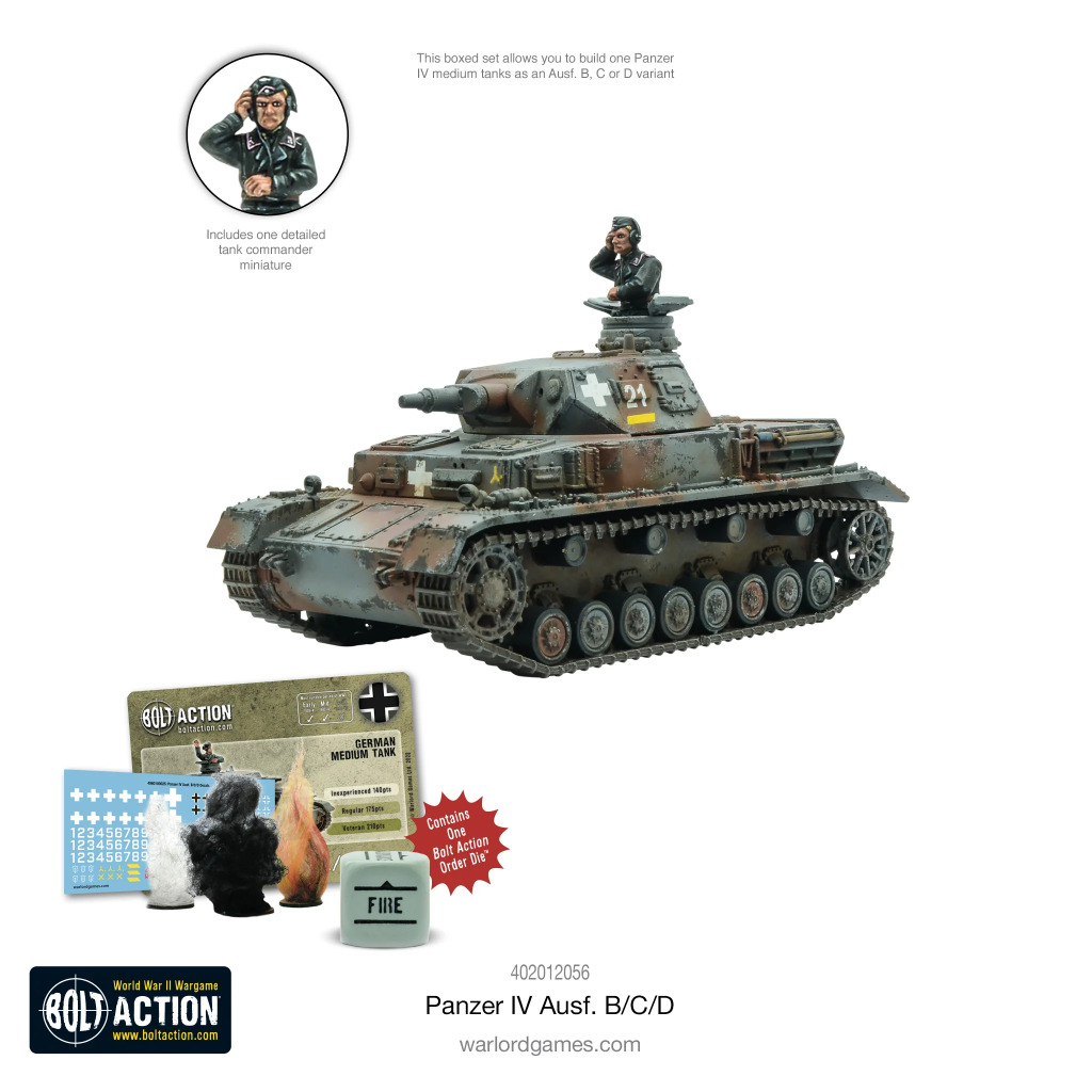 German Panzer IV Ausf. B/C/D Medium Tank 11