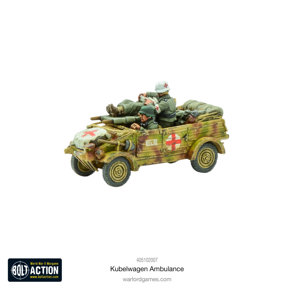 German Kubelwagen Ambulance 4