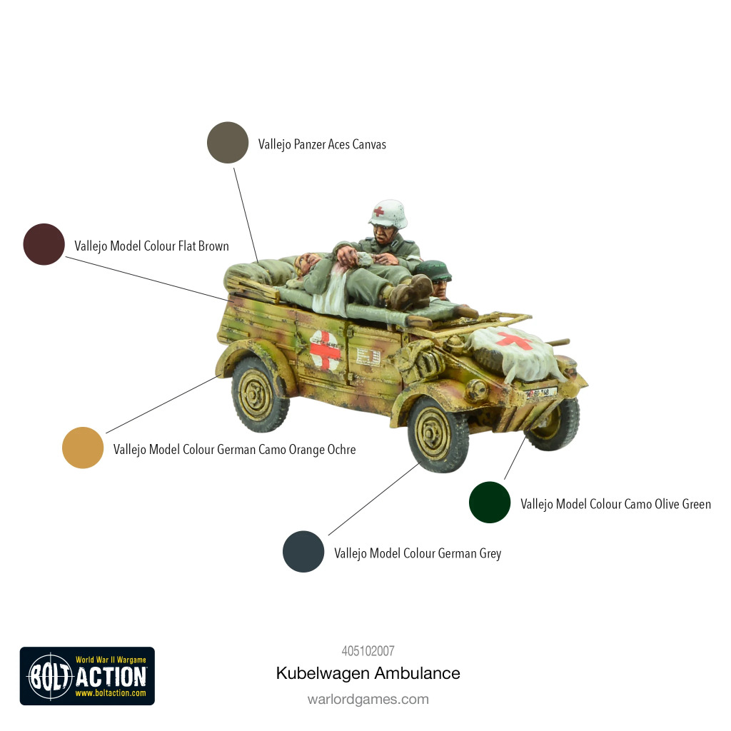 German Kubelwagen Ambulance 6
