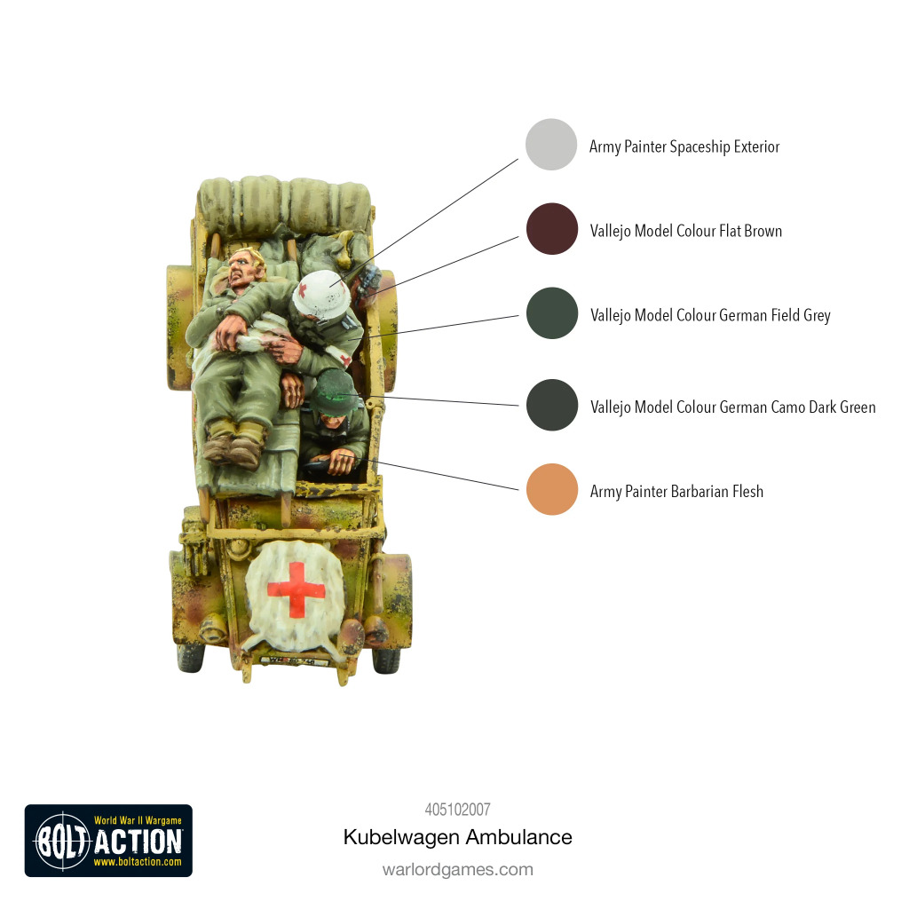 German Kubelwagen Ambulance 7