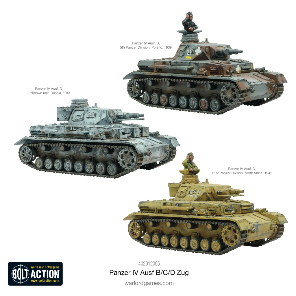 German Panzer IV Ausf. B/C/D Troop 2
