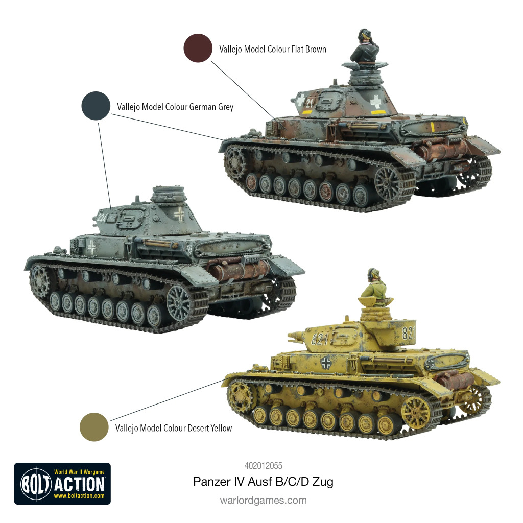 German Panzer IV Ausf. B/C/D Troop 4