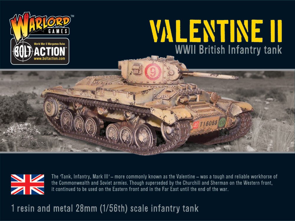 British Valentine II Infantry Tank 1