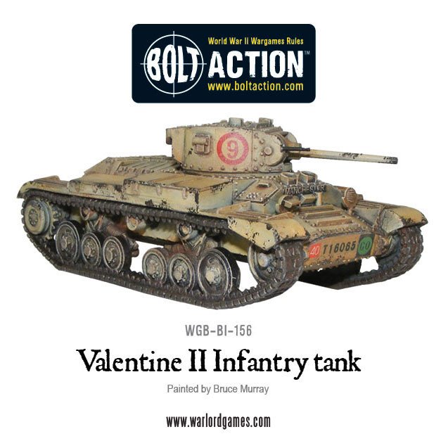 British Valentine II Infantry Tank 2