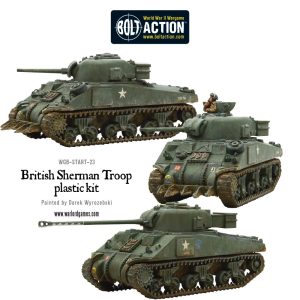 Sherman V Tank Troop (2 Sherman V's 1 Firefly) 1