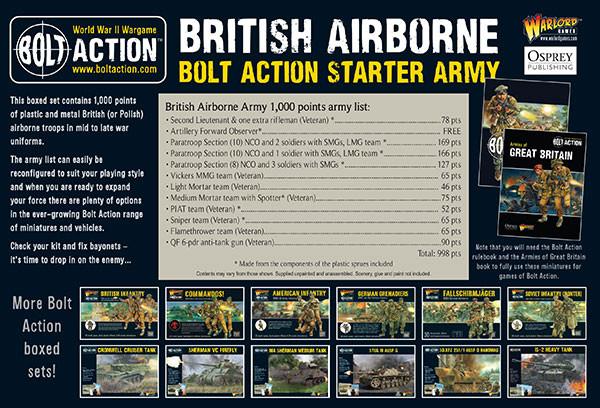 British Airborne Starter Army 14