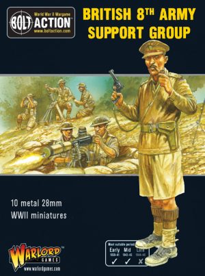 British 8th Army Support Group (HQ, Mortar & MMG) 1