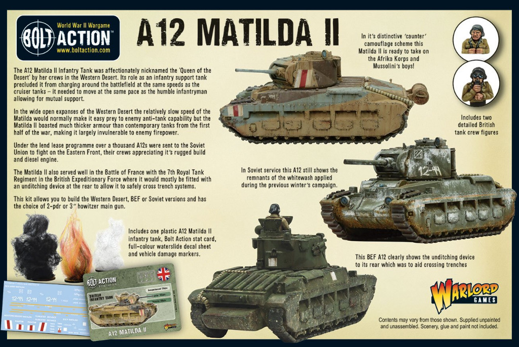 British A12 Matilda II Infantry Tank 8
