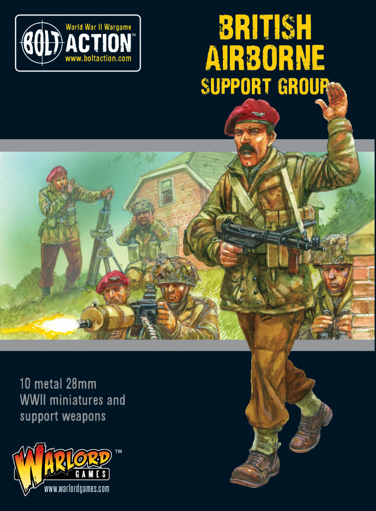 British Airborne Support Group (HQ, Mortar & MMG) 1