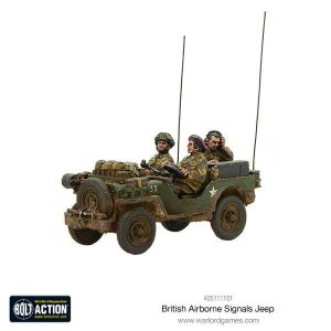 British Airborne Signals Jeep 1