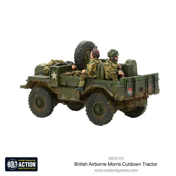 British Airborne Cut Down Moris 3