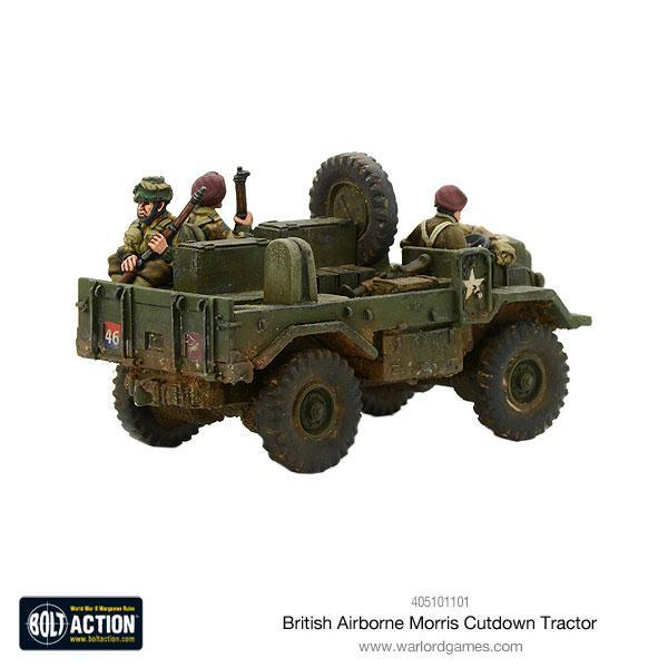 British Airborne Cut Down Moris 4