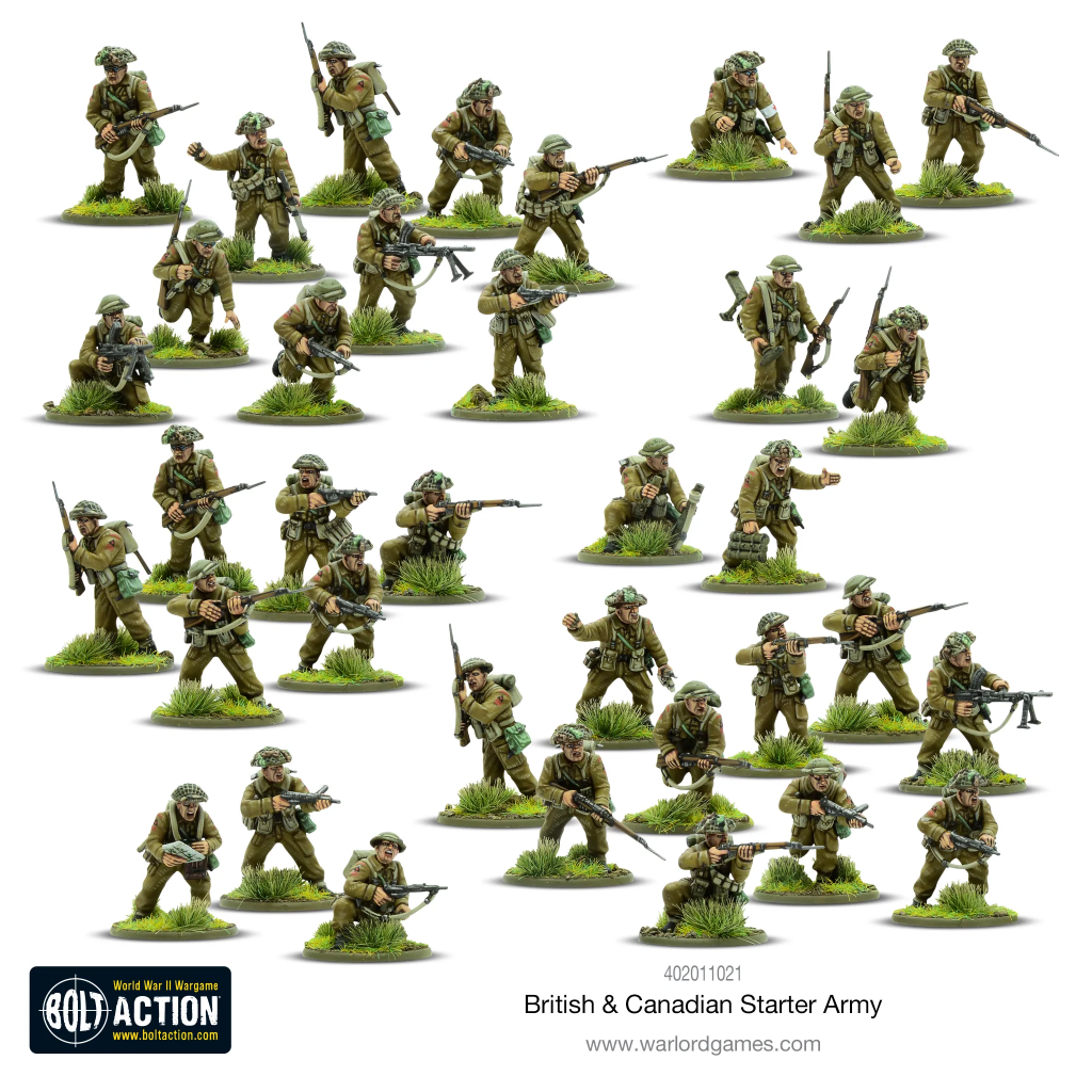 British & Canadian Starter Army 3