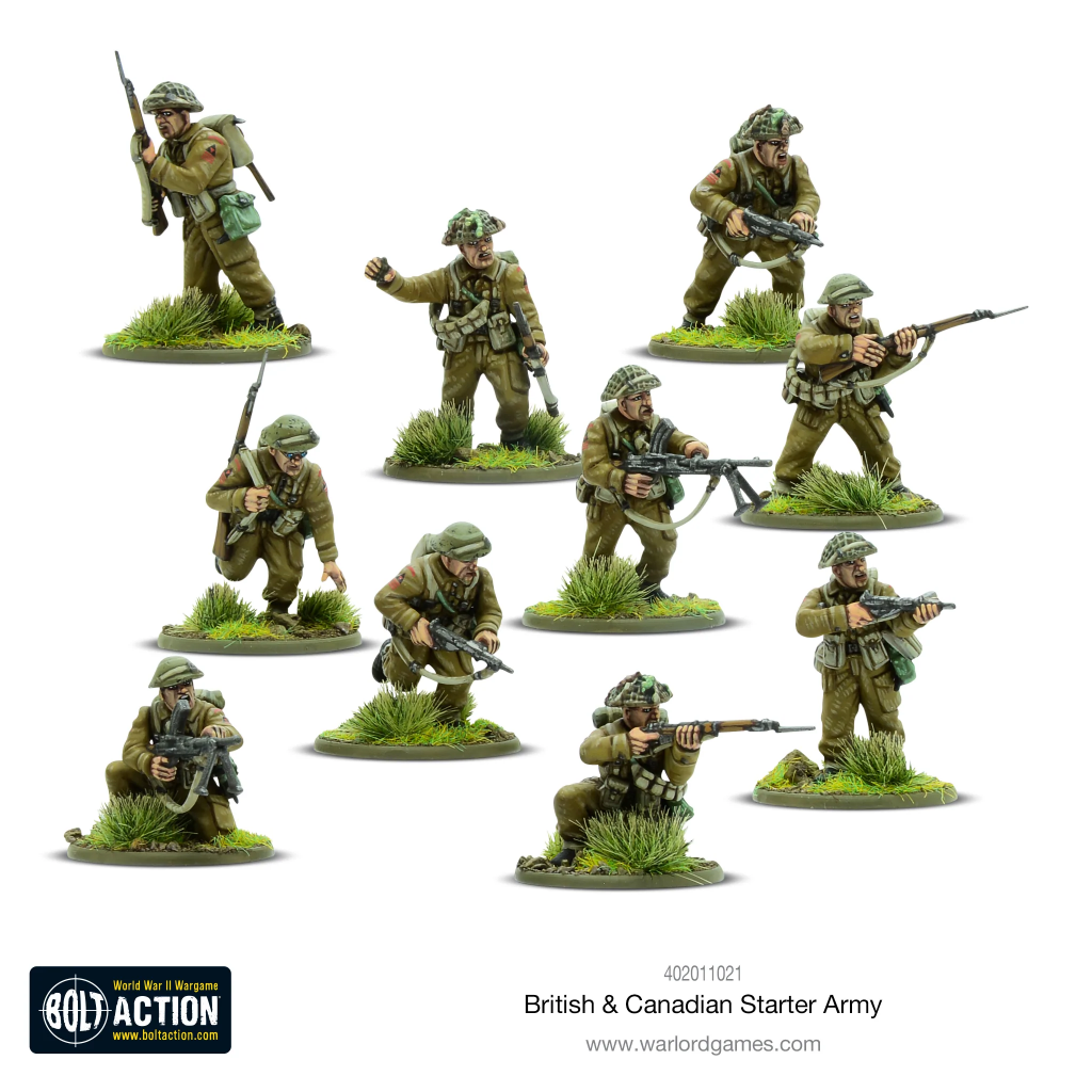 British & Canadian Starter Army 4