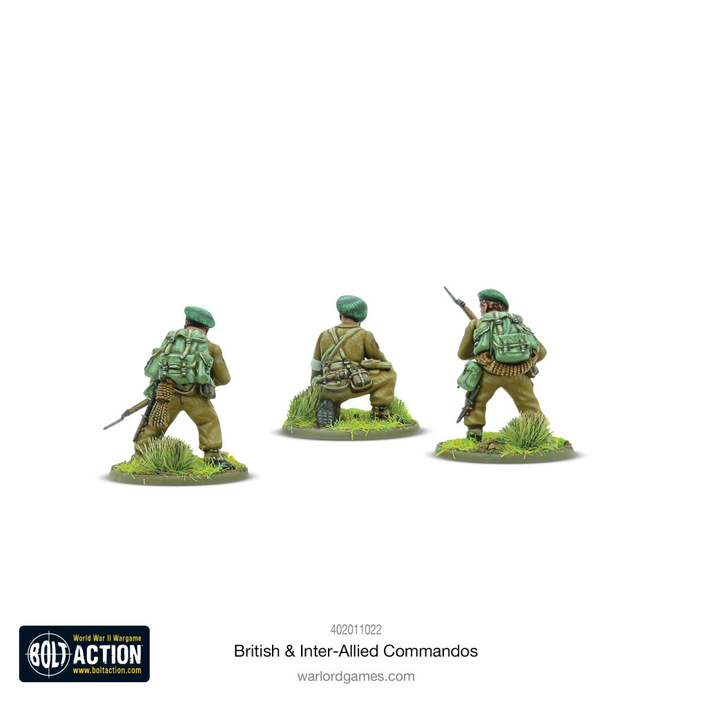 British & Inter-Allied Commandos Plastic Box Set 7