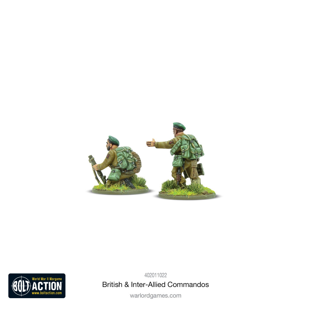 British & Inter-Allied Commandos Plastic Box Set 9