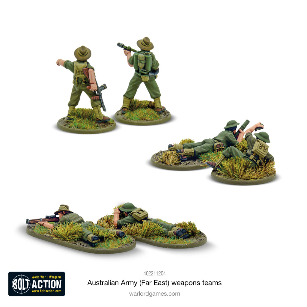 British Australian Army (Far East) Weapons Teams 2